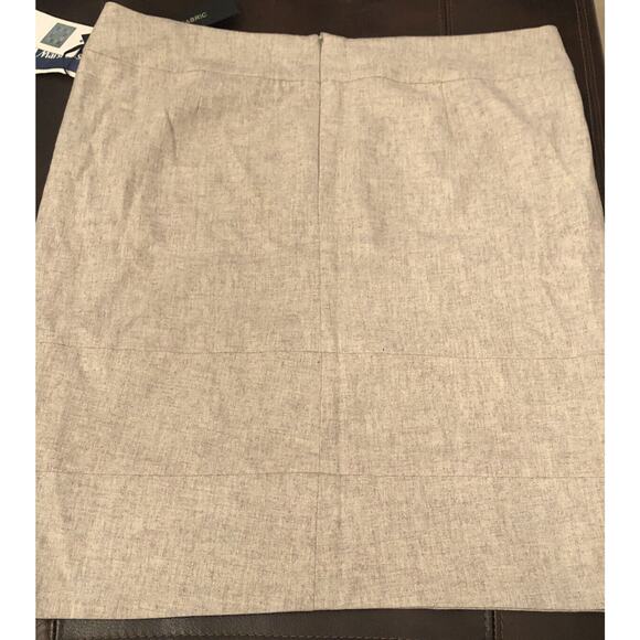 Dalia Collection Women’s Beige‎ Wool Blend Skirt Size 10 NWT - Picture 7 of 9